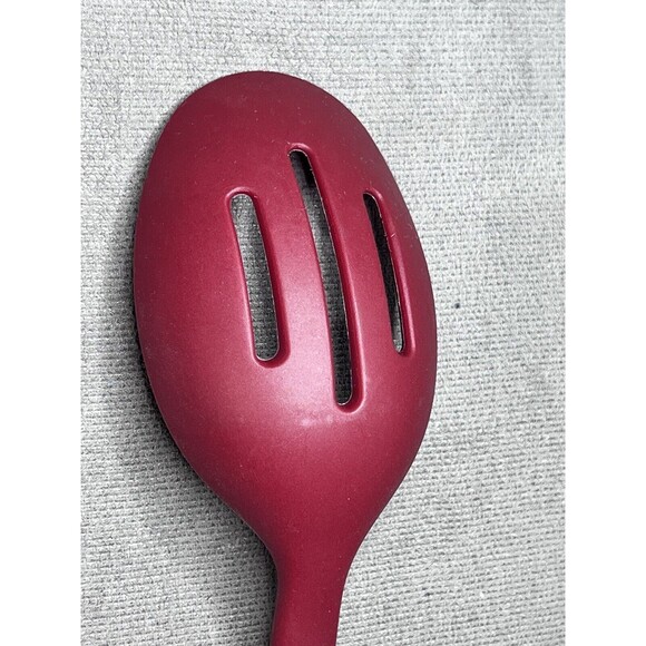 KitchenAid Red Cooking Utensil 3 Slotted Spoon Replacement Kitchen Utensil - Picture 5 of 7